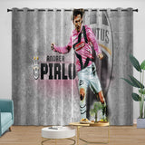 Laden Sie das Bild in den Galerie-Viewer, Juventus Football Club Curtains Blackout Window Drapes Room Decoration
