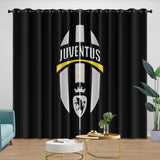 Laden Sie das Bild in den Galerie-Viewer, Juventus Football Club Curtains Blackout Window Drapes Room Decoration