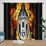Laden Sie das Bild in den Galerie-Viewer, Juventus Football Club Curtains Blackout Window Drapes Room Decoration