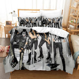 Laden Sie das Bild in den Galerie-Viewer, KISS Band Bedding Set Pattern Quilt Cover Without Filler