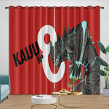 Laden Sie das Bild in den Galerie-Viewer, Kaiju No. 8 Curtains Blackout Window Drapes Room Decoration