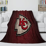 Laden Sie das Bild in den Galerie-Viewer, Kansas City Chiefs Blanket Flannel Fleece Throw Room Decoration