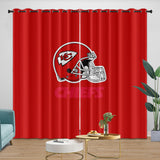Laden Sie das Bild in den Galerie-Viewer, Kansas City Chiefs Curtains Blackout Window Drapes Kids Room Decoration