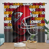 Laden Sie das Bild in den Galerie-Viewer, Kansas City Chiefs Curtains Blackout Window Drapes Kids Room Decoration