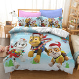 Laden Sie das Bild in den Galerie-Viewer, Kid bedding PAW Patrol Pattern Duvet Cover Without Filler