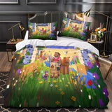 Laden Sie das Bild in den Galerie-Viewer, Kids Minecraft Duvet Cover Pattern Bedding Set Without Filler