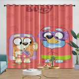 Laden Sie das Bild in den Galerie-Viewer, Kids Room Decoration Bluey Curtains Blackout Window Drapes
