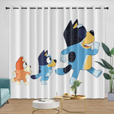 Laden Sie das Bild in den Galerie-Viewer, Kids Room Decoration Bluey Curtains Pattern Blackout Window Drapes