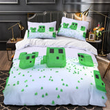Laden Sie das Bild in den Galerie-Viewer, Kids bed Minecraft Bedding Set Quilt Duvet Cover Without Filler