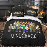 Laden Sie das Bild in den Galerie-Viewer, Kids bed Minecraft Bedding Set Quilt Duvet Cover Without Filler