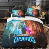 Laden Sie das Bild in den Galerie-Viewer, Kids room Minecraft Duvet Cover Pattern Bedding Set Without Filler
