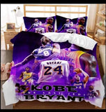 Laden Sie das Bild in den Galerie-Viewer, Kobe Duvet Cover Pattern Bedding Set Without Filler