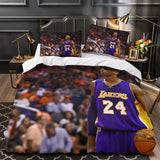 Laden Sie das Bild in den Galerie-Viewer, Kobe Duvet Cover Pattern Bedding Set Without Filler