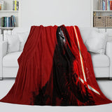Laden Sie das Bild in den Galerie-Viewer, Kylo Ren Blanket Flannel Throw Room Decoration