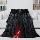 Laden Sie das Bild in den Galerie-Viewer, Kylo Ren Blanket Flannel Throw Room Decoration
