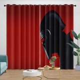 Laden Sie das Bild in den Galerie-Viewer, Kylo Ren Curtains Pattern Blackout Window Drapes