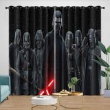 Laden Sie das Bild in den Galerie-Viewer, Kylo Ren Curtains Pattern Blackout Window Drapes