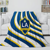 Laden Sie das Bild in den Galerie-Viewer, LA Galaxy Blanket Flannel Fleece Throw Room Decoration