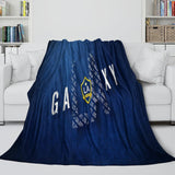 Laden Sie das Bild in den Galerie-Viewer, LA Galaxy Blanket Flannel Fleece Throw Room Decoration