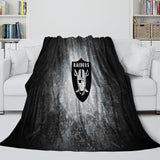 Laden Sie das Bild in den Galerie-Viewer, Las Vegas Raiders Blanket Flannel Fleece Throw Room Decoration