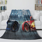 Laden Sie das Bild in den Galerie-Viewer, Lightning McQueen Blanket Flannel Throw Room Decoration