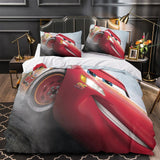 Laden Sie das Bild in den Galerie-Viewer, Lightning McQueen Duvet Cover Bedding Set Without Filler