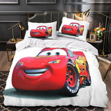 Laden Sie das Bild in den Galerie-Viewer, Lightning McQueen Duvet Cover Pattern Bedding Set Without Filler