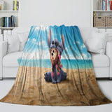 Laden Sie das Bild in den Galerie-Viewer, Lilo &amp; Stitch 2025 Blanket Flannel Throw Kids Room Decoration