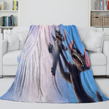 Laden Sie das Bild in den Galerie-Viewer, Lilo &amp; Stitch 2025 Blanket Flannel Throw Kids Room Decoration