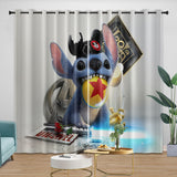 Laden Sie das Bild in den Galerie-Viewer, Lilo &amp; Stitch 2025 Curtains Pattern Blackout Window Drapes Room Decoration