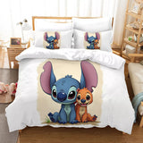 Laden Sie das Bild in den Galerie-Viewer, Lilo &amp; Stitch Bettwäsche-Set, gemusterter Bettbezug ohne Füllstoff