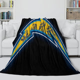 Laden Sie das Bild in den Galerie-Viewer, Los Angeles Chargers Blanket Flannel Fleece Throw Room Decoration