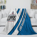 Laden Sie das Bild in den Galerie-Viewer, Los Angeles Clippers Blanket Flannel Fleece Throw Room Decoration