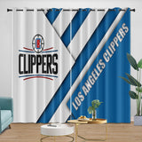 Laden Sie das Bild in den Galerie-Viewer, Los Angeles Clippers Curtains Blackout Window Drapes Room Decoration