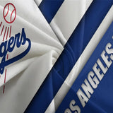 Laden Sie das Bild in den Galerie-Viewer, Los Angeles Dodgers Bedding Set Quilt Cover Without Filler