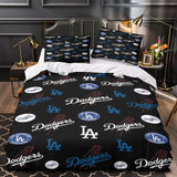 Laden Sie das Bild in den Galerie-Viewer, Los Angeles Dodgers Bedding Set Quilt Cover Without Filler