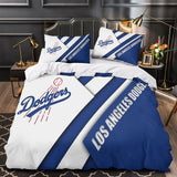 Laden Sie das Bild in den Galerie-Viewer, Los Angeles Dodgers Bedding Set Quilt Cover Without Filler