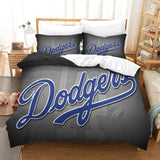Laden Sie das Bild in den Galerie-Viewer, Los Angeles Dodgers Bedding Set Quilt Cover Without Filler