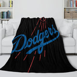 Laden Sie das Bild in den Galerie-Viewer, Los Angeles Dodgers Blanket Flannel Throw Kids Room Decoration