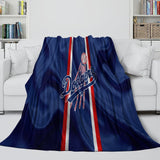 Laden Sie das Bild in den Galerie-Viewer, Los Angeles Dodgers Blanket Flannel Throw Kids Room Decoration