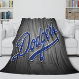 Laden Sie das Bild in den Galerie-Viewer, Los Angeles Dodgers Blanket Flannel Throw Room Decoration