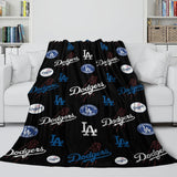 Laden Sie das Bild in den Galerie-Viewer, Los Angeles Dodgers Blanket Flannel Throw Room Decoration
