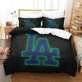 Laden Sie das Bild in den Galerie-Viewer, Los Angeles Dodgers Duvet Cover Kids Room Bedding Set Without Filler