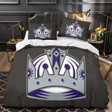 Laden Sie das Bild in den Galerie-Viewer, Los Angeles Kings Bedding Set Quilt Duvet Cover Without Filler