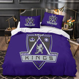 Laden Sie das Bild in den Galerie-Viewer, Los Angeles Kings Bedding Set Quilt Duvet Cover Without Filler