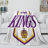 Laden Sie das Bild in den Galerie-Viewer, Los Angeles Kings Blanket Flannel Throw Kids Room Decoration