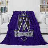 Laden Sie das Bild in den Galerie-Viewer, Los Angeles Kings Blanket Flannel Throw Kids Room Decoration