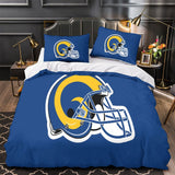 Laden Sie das Bild in den Galerie-Viewer, Los Angeles Rams Bettwäsche-Set, Bettbezug ohne Füllstoff