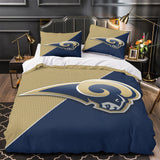 Laden Sie das Bild in den Galerie-Viewer, Los Angeles Rams Bettwäsche-Set, Bettbezug ohne Füllstoff