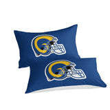 Laden Sie das Bild in den Galerie-Viewer, Los Angeles Rams Bettwäsche-Set, Bettbezug ohne Füllstoff